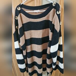 Chic Soul Oversized Sweater -2x